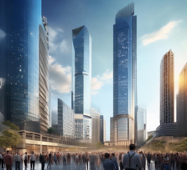 胶州商务区，机遇与挑战并存，未来充满希望